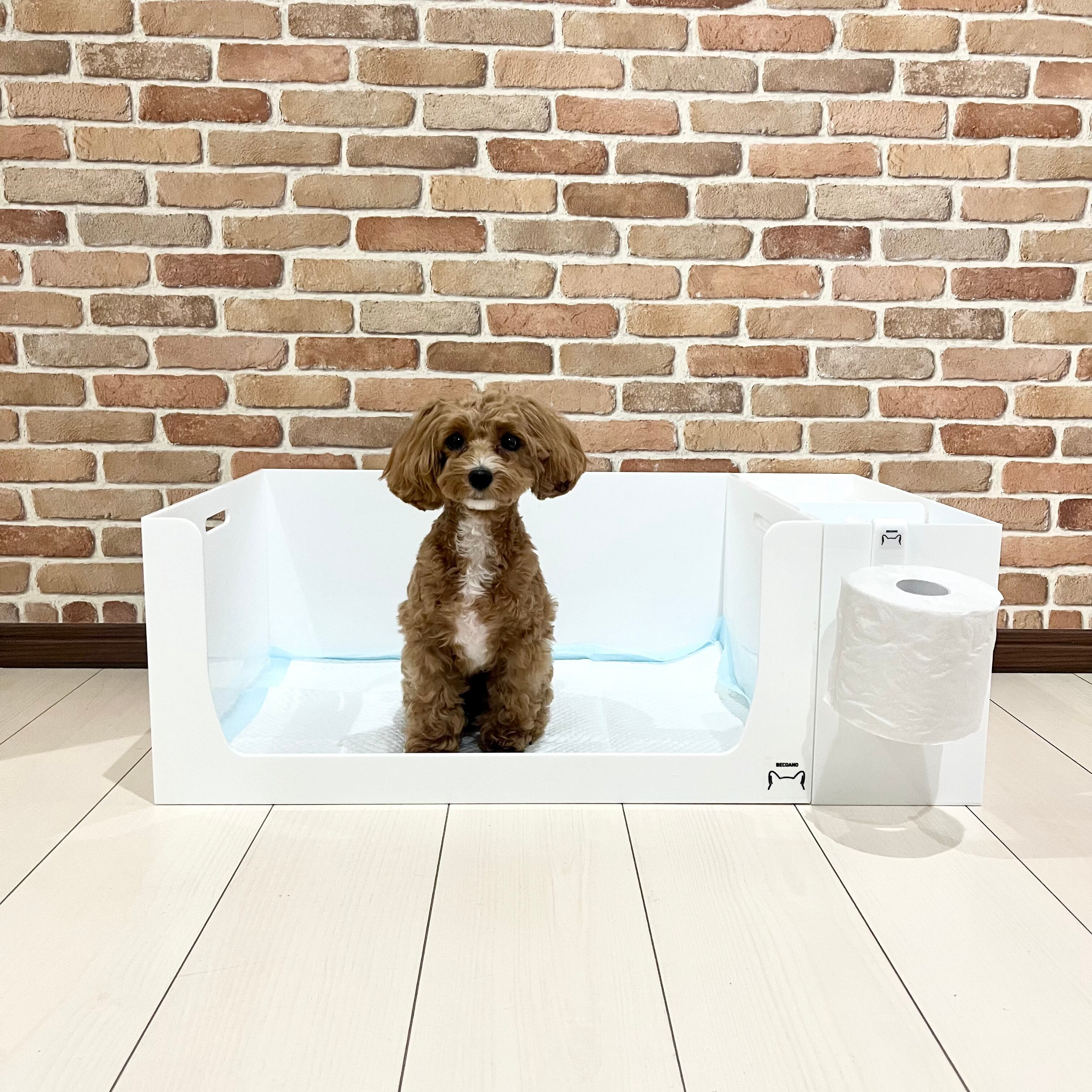 BECOANO 魅せるトイレ縦型ホワイトインテリアトイレペット BECOANO 魅せるトイレ縦型ホワイトインテリアトイレペット