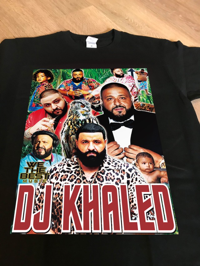 【新作】DJキャレド　DJKHALED RAPTEE　HIPHOPTシャツ☆WE THE BEST☆