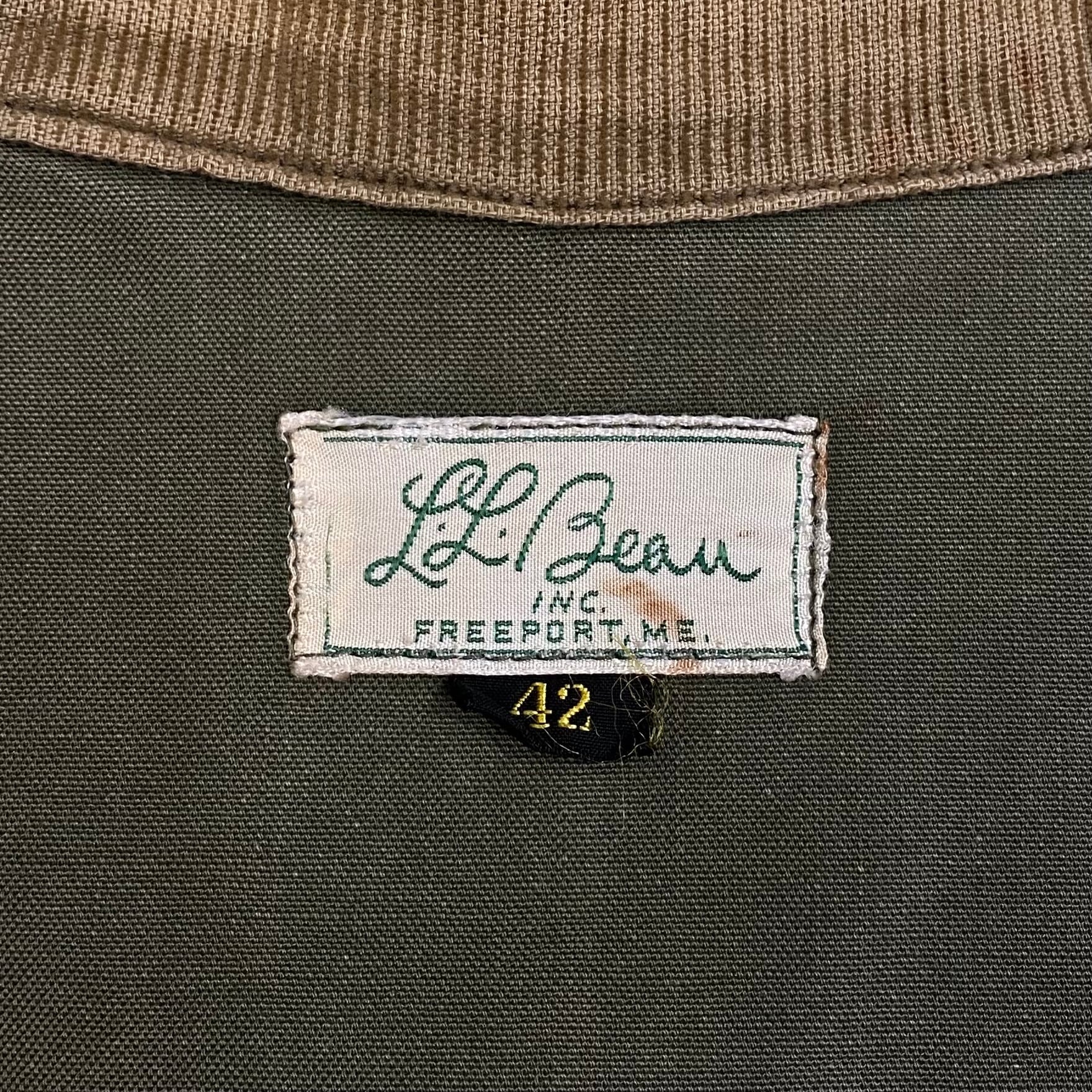 名作 60s L.L.BEAN 筆記体タグ WARDEN ワーデン ハンティング 名作 60s L.L.BEAN 筆記体タグ WARDEN ワーデン ハンティング