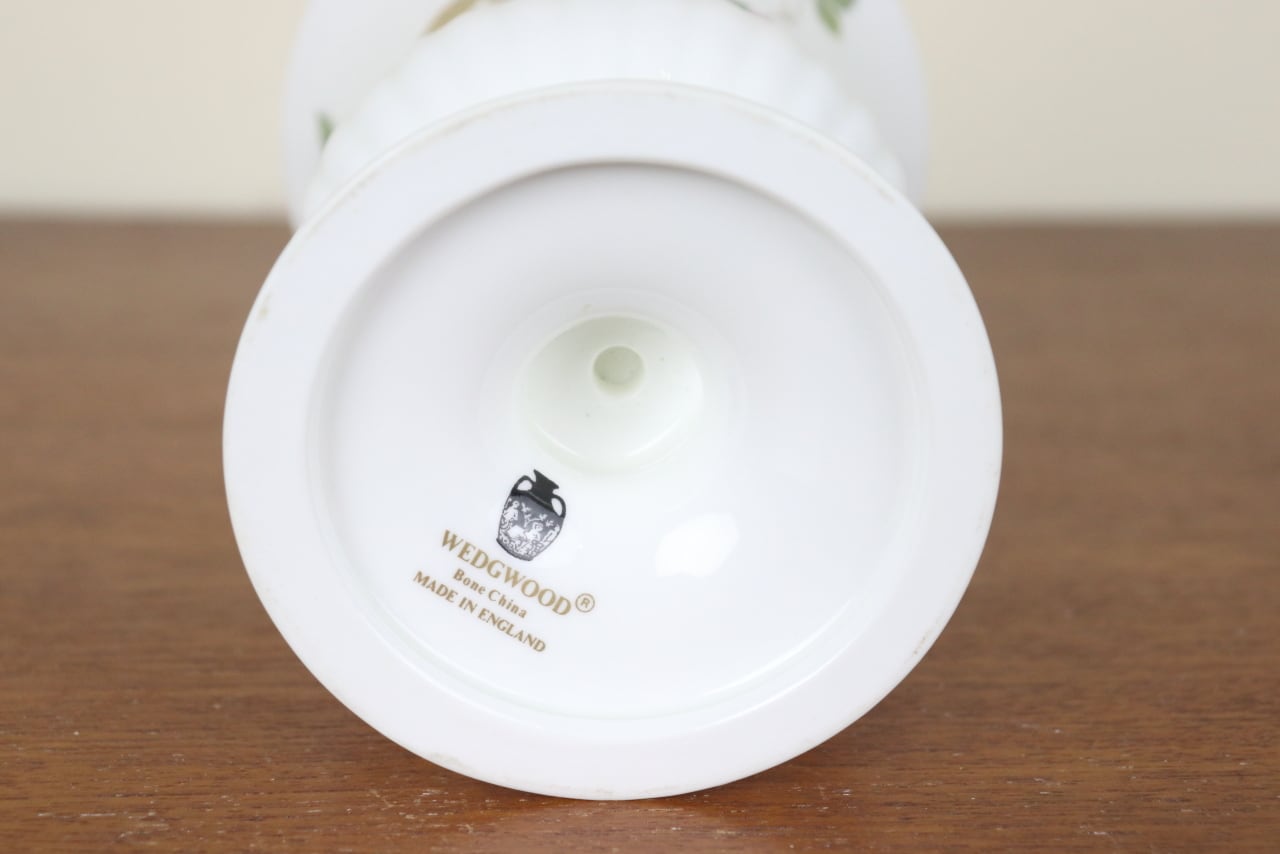 ウェッジウッド ワイルドストロベリー フラワーベース 花瓶 WILD