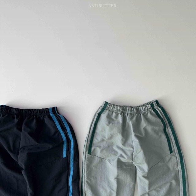 《送料無料》予約:ツーライン切り替えパンツ【ANDBUTTER】