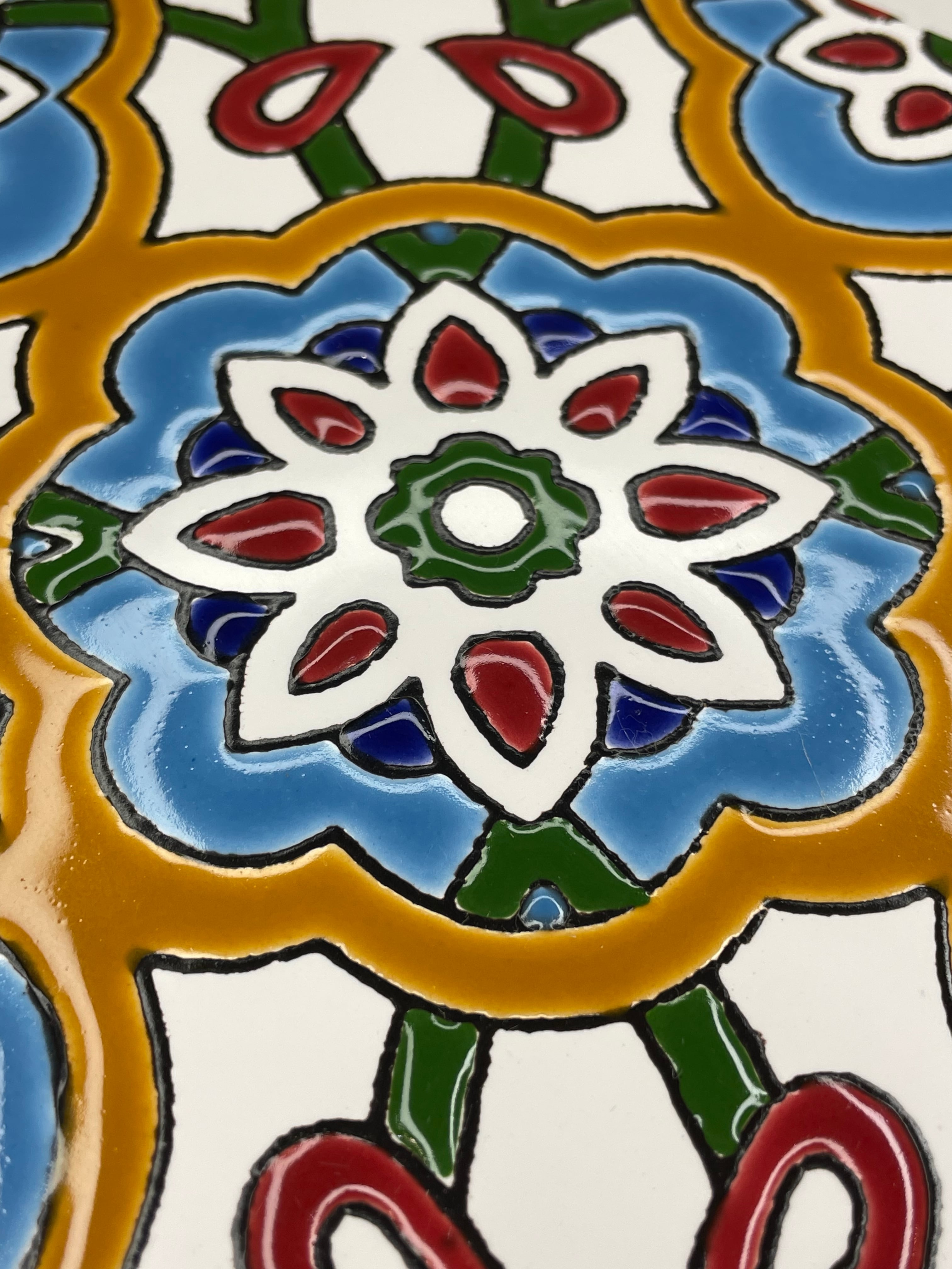 手描きペルシャタイル【20cm×20cm】 | zakurotokyo