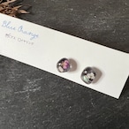 アリッサムのレジンピアス