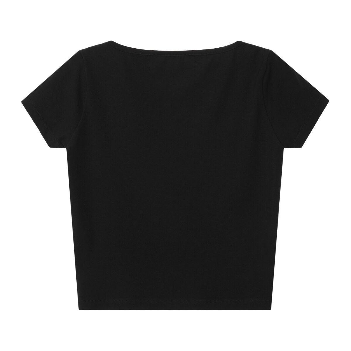 Rest & Recreation] LOGO LIP NECK T-SHIRT - BLACK 正規品 韓国