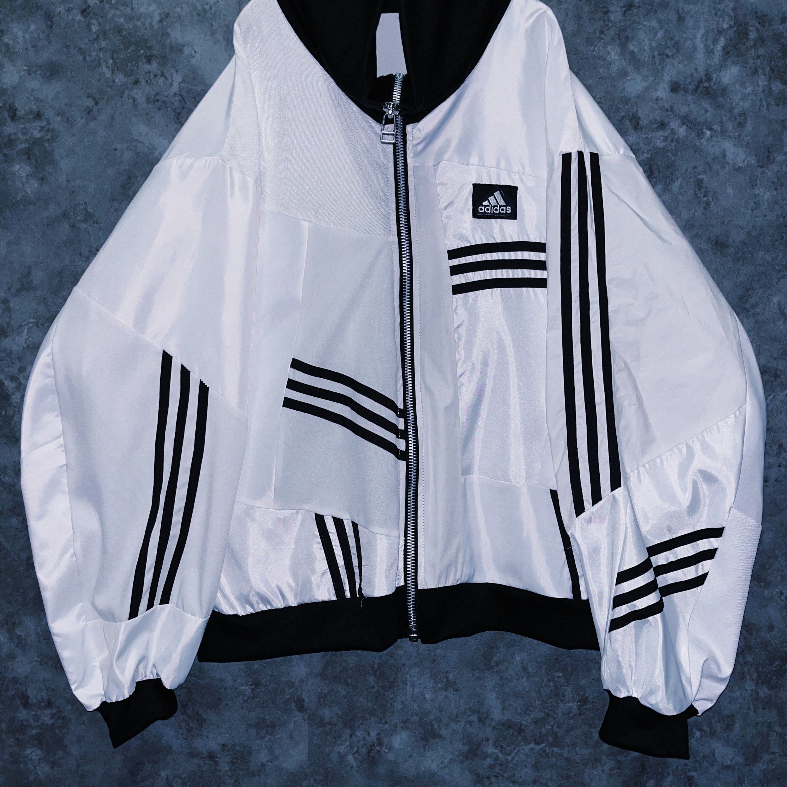 【doppio】ayne オリジナルリメイク　トラックジャケット adidas doppio】ayne オリジナルリメイクトラックジャケット adidas