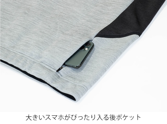 テクイッドフーディ M.GRAY/BLACK