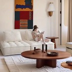 一人掛け ソファ椅子 マットレス イタリア マットレス コンバーチブル ポリマー シングルソファ リビングルーム  シンプル 無地 北欧