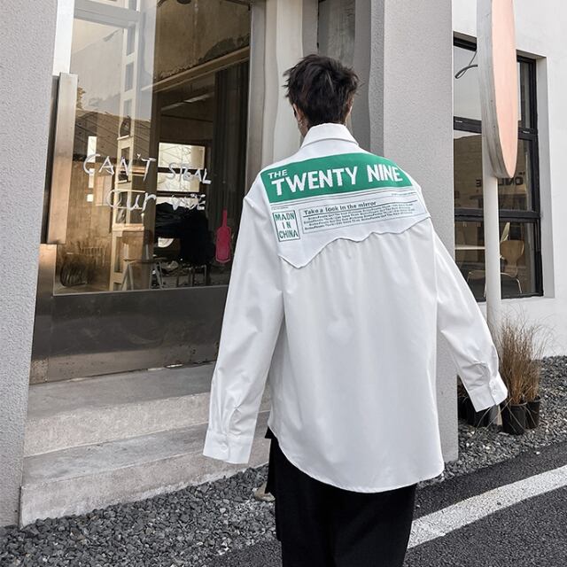 saga outer wear ネルシャツ風ウェア Lサイズ saga outer wear