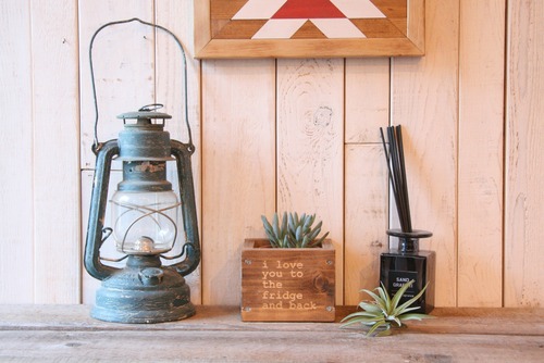 ウッドプランター＃3【i love...】