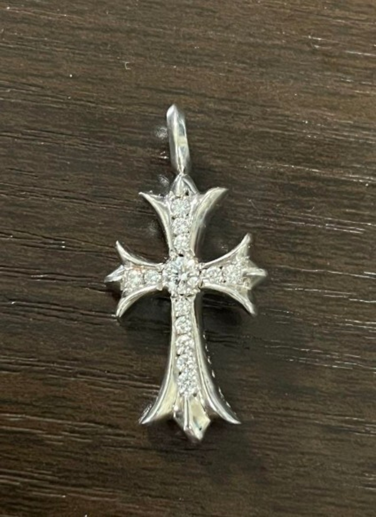 CHROME HEARTS クロムハーツ タイニーファット クロス ホワイト 