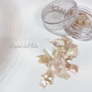 Crystal shell flake
