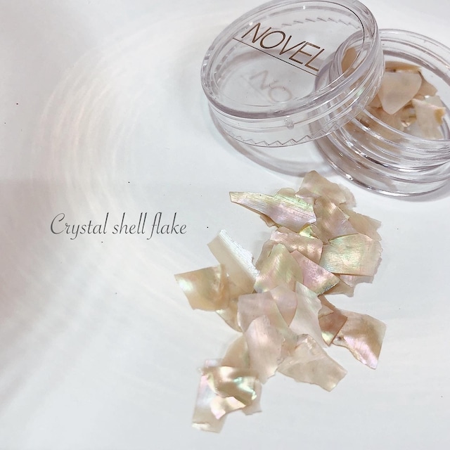 Crystal shell flake