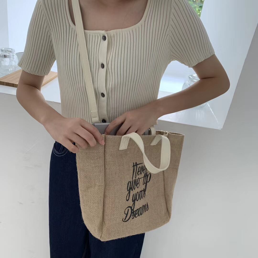 2wayロゴ入りトートバッグ