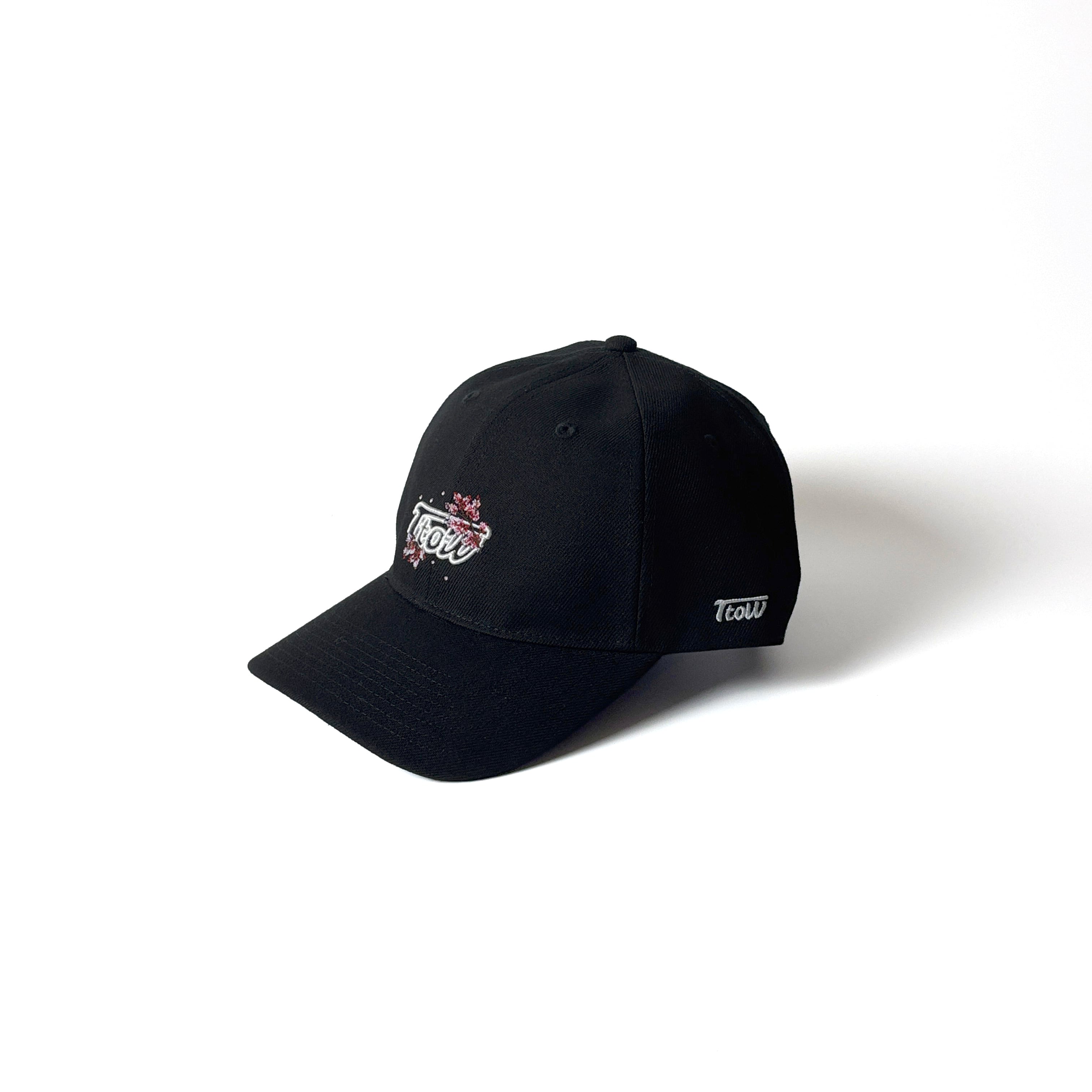 LOW CAP【桜】【BLACK】 | TtoW