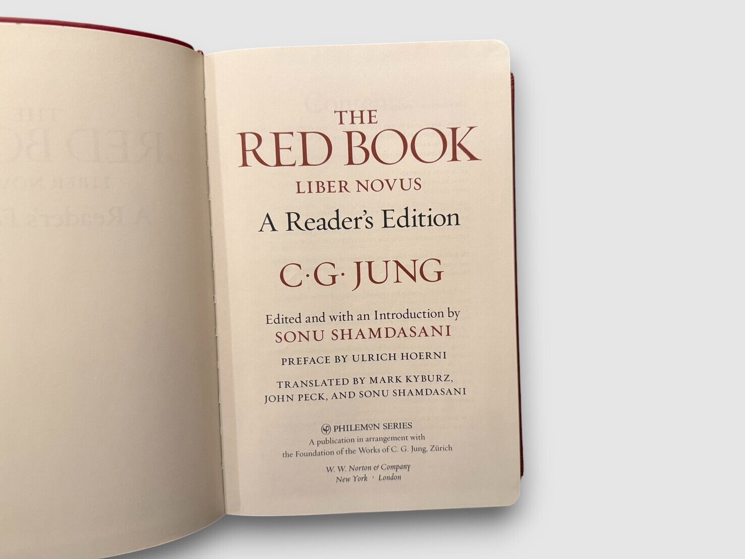 SFF207】The Red Book: Liber Novus, A Reader's Edition(2009) /C. G.