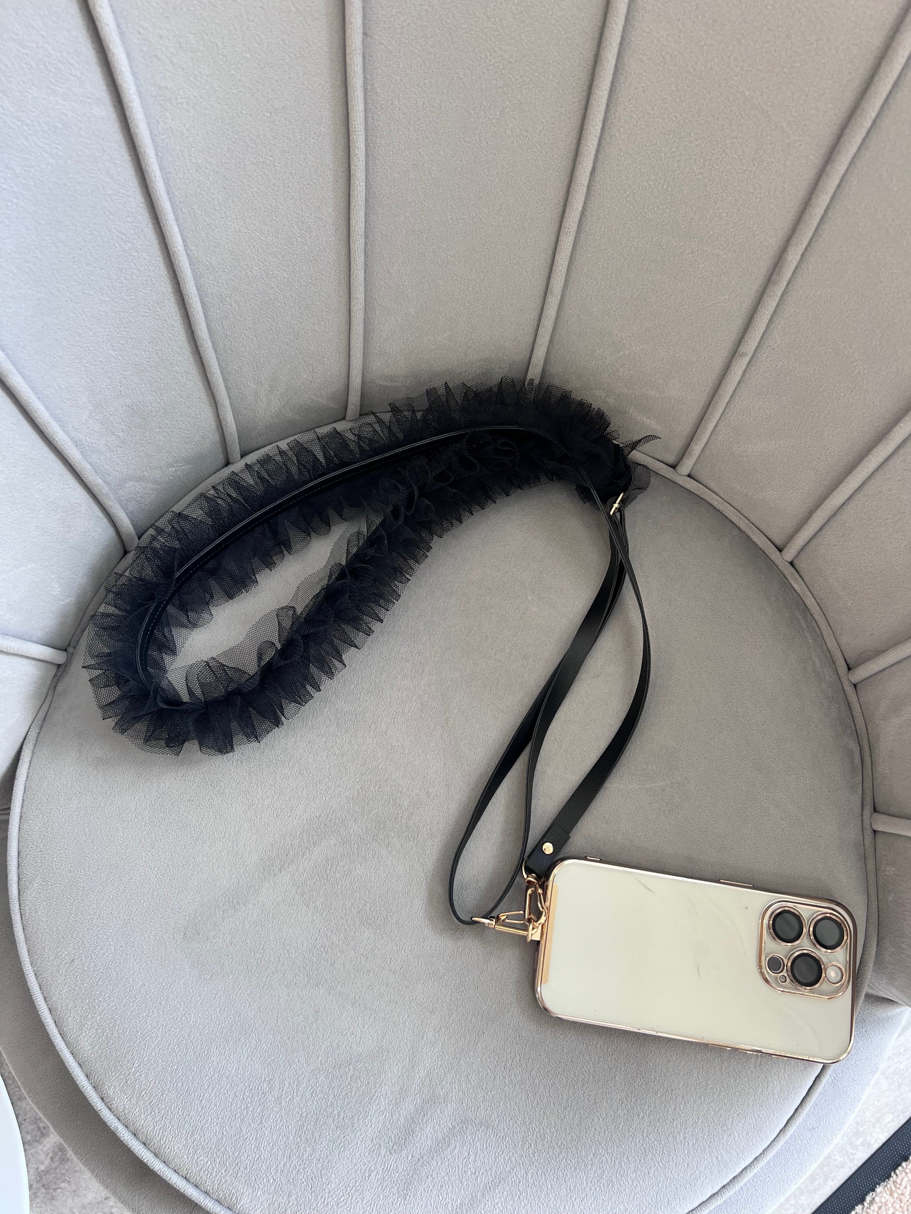 frill strap ︴フリルスマホストラップ | Douillet (ドゥイエ)｜チャン