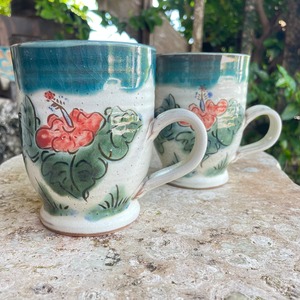 マグカップ(ハイビスカス)