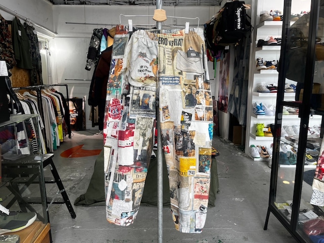 Supreme DASH'S WALL SWEAT PANT MULTI SMALL 56866