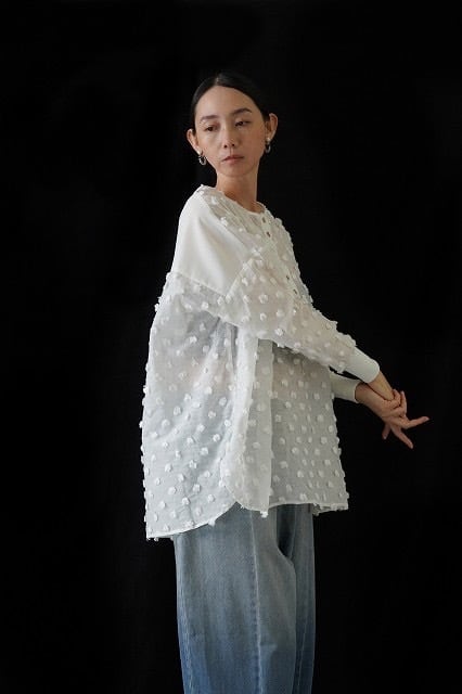 TORRAZZO DONNA フラワーチュールパターンベスト フラワーチュールパターンベスト(6262-454)