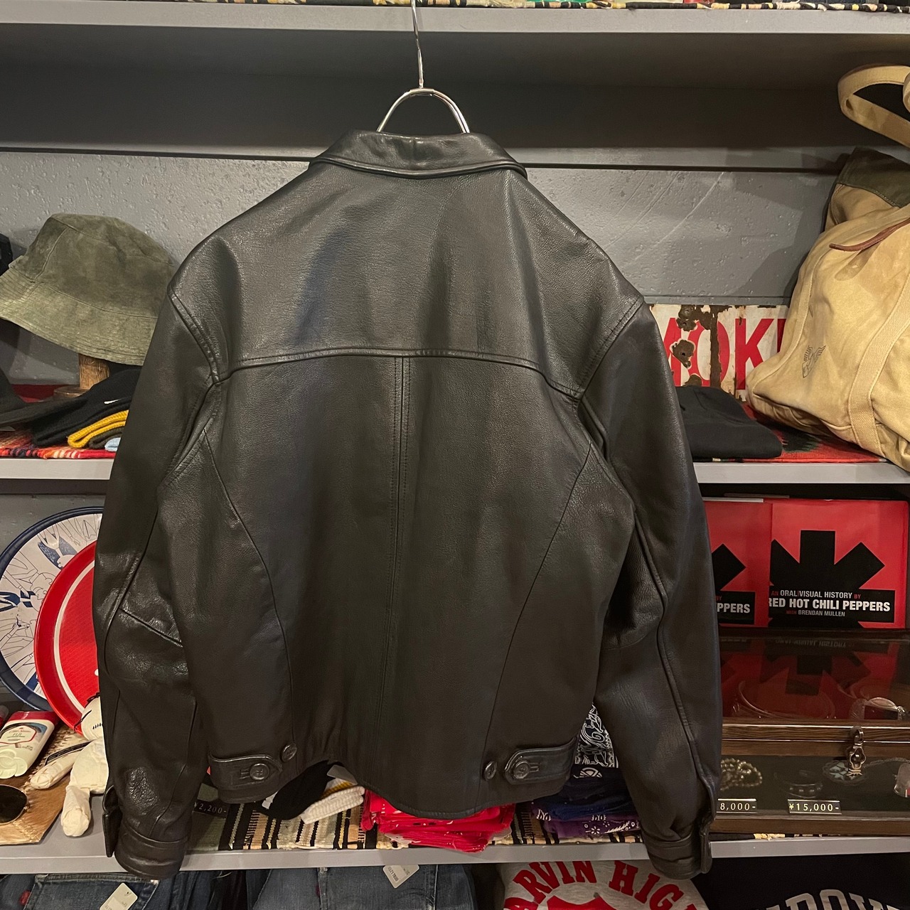 90s J.CREW Leather Jacket | VOSTOK 90s J.CREW leather Jacket
