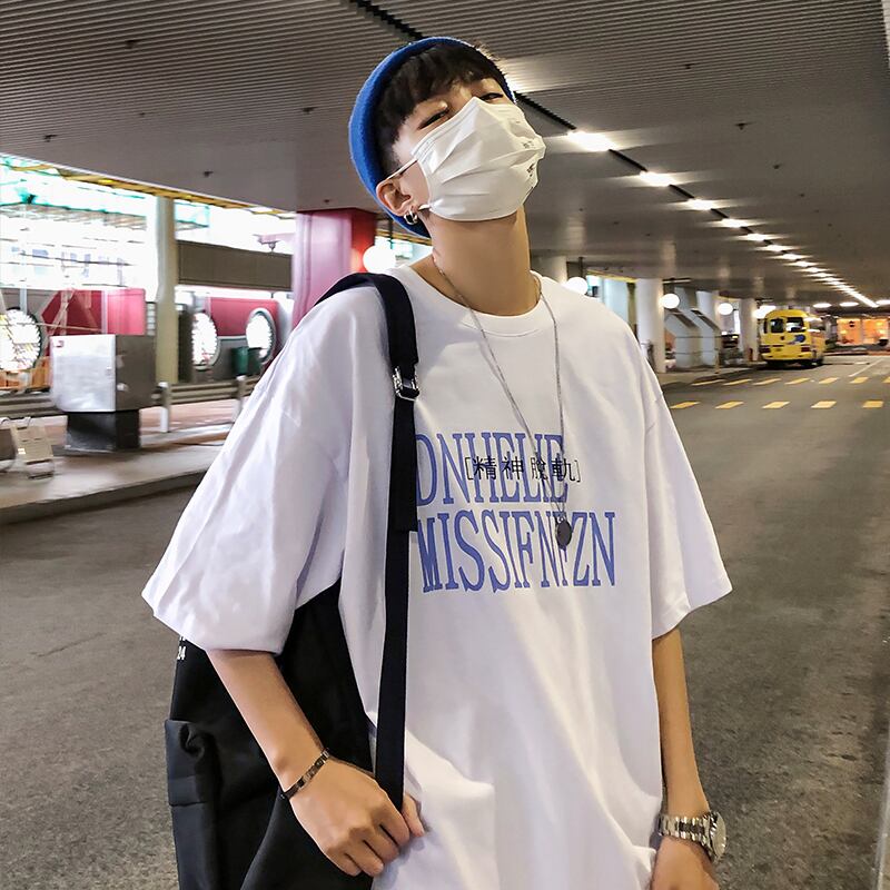 全3色 Tシャツ カットソー プリント カジュアル おしゃれ