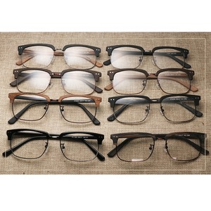 Wood Grain Metal Frame Glasses -sirmont- / ウッド グレイン メタル フレーム メガネ -サーモント-