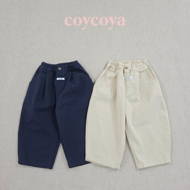 «sold out»«coycoya» カーブパンツ 2colors
