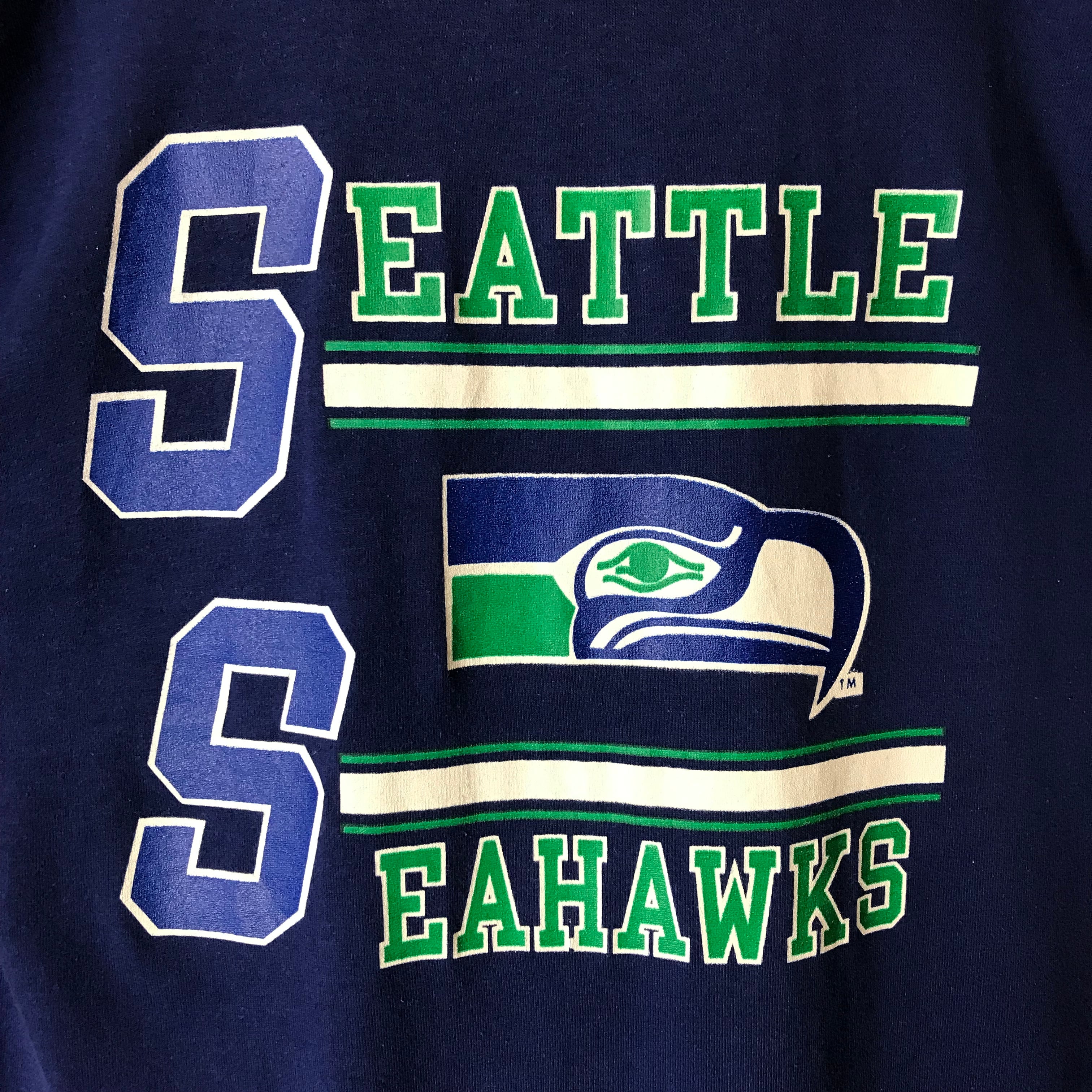 USA製 80s VINTAGE Champion トリコタグ NFL SEATTLE SEAHAWKS USA製 80s VINTAGE Champion トリコタグ NFL SEATTLE SEAHAWKS