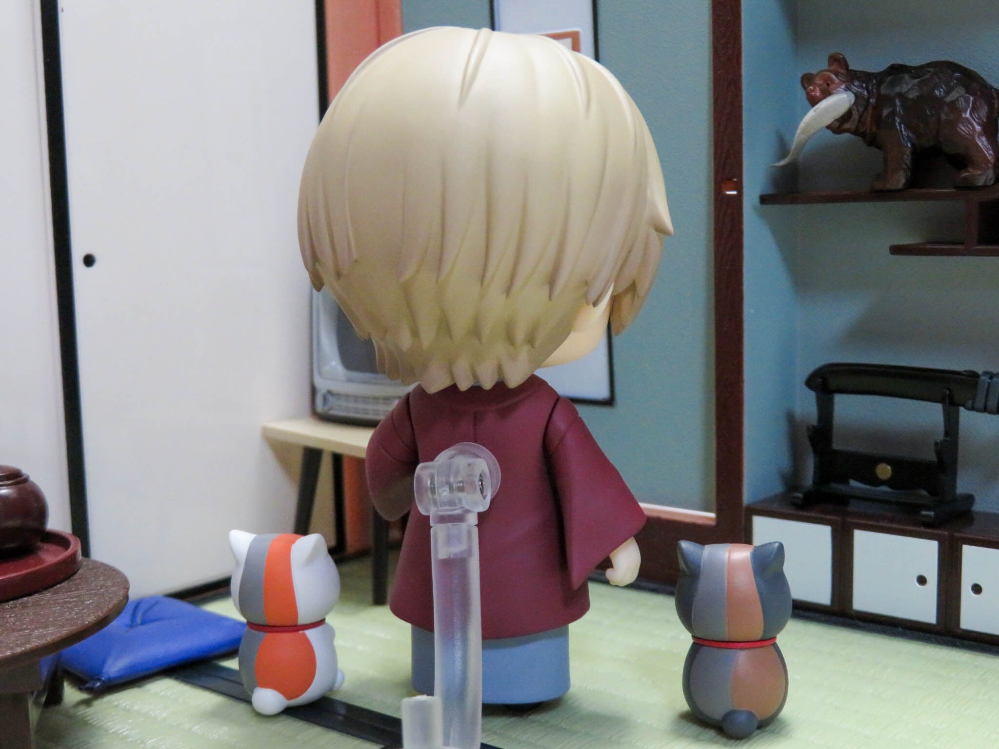 再入荷【2675】 夏目貴志&ニャンコ先生 和服Ver. 髪パーツ ショート