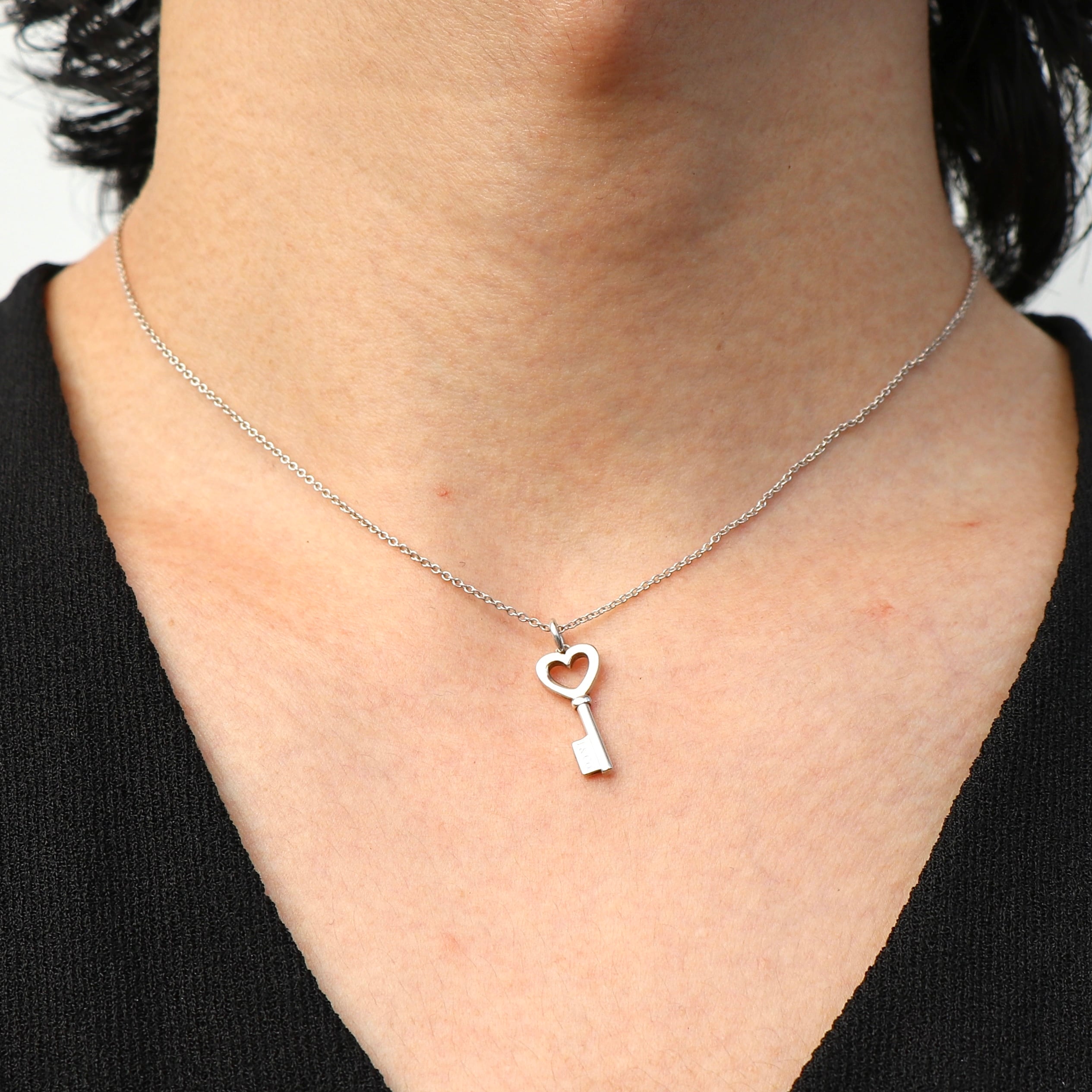Tiffany&Co. ハートキー ネックレス シルバー925 ティファニー | 2122
