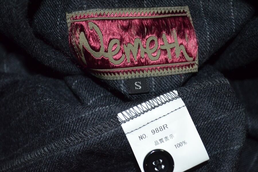 クリストファー ネメス Christopher Nemeth Shirt 988R Pin Stripe