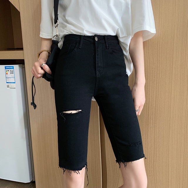 ショーツ パンツ サマーハイウェスト薄手ブラック 夏物 タイツ ストッキング ソックス ブルマー 試着室93370056682