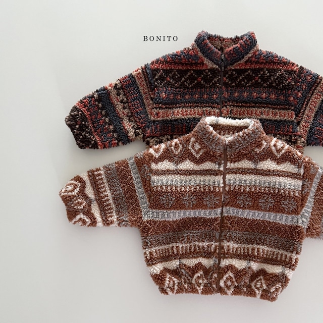 *即納* BONITO ノルディックジップアップ