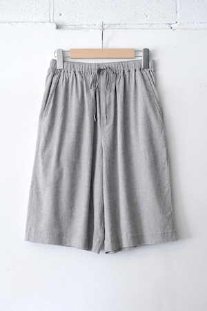 KAZUTO KOBAYASHI × BIWACOTTON Short Pants　Gray,Sumi Kuro