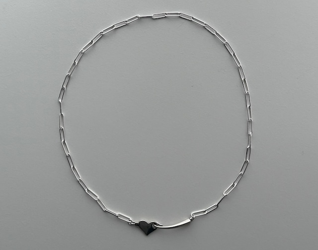 #215 heart clip necklace 2way［silver925］