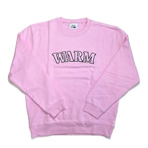 Embroidered logo sweatshirt "Light pink "【予約販売】［発送予定：入金確認後2〜4週後］