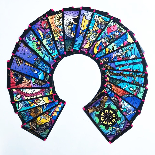 猫屋芳樹堂 ネコとフクロウのタロットカード Art House 猫屋芳樹堂 ネコとフクロウのタロットカード Art House