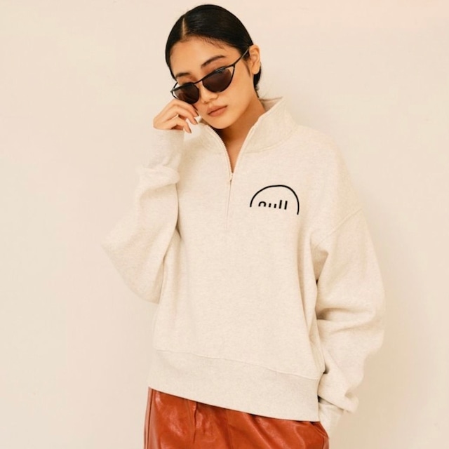 【 null 】zipスウェットトップス