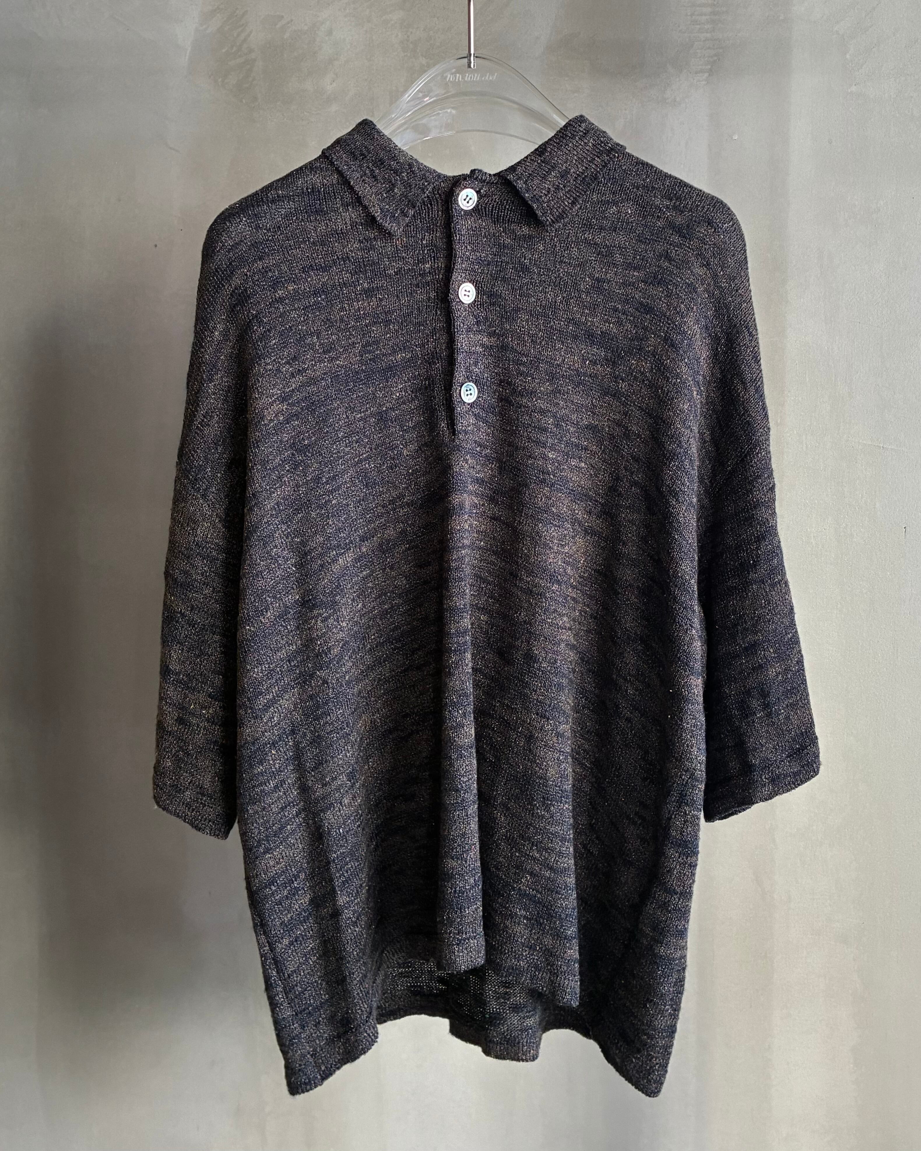 RL【MERANGEKNIT POLO BROWN MERANGE】