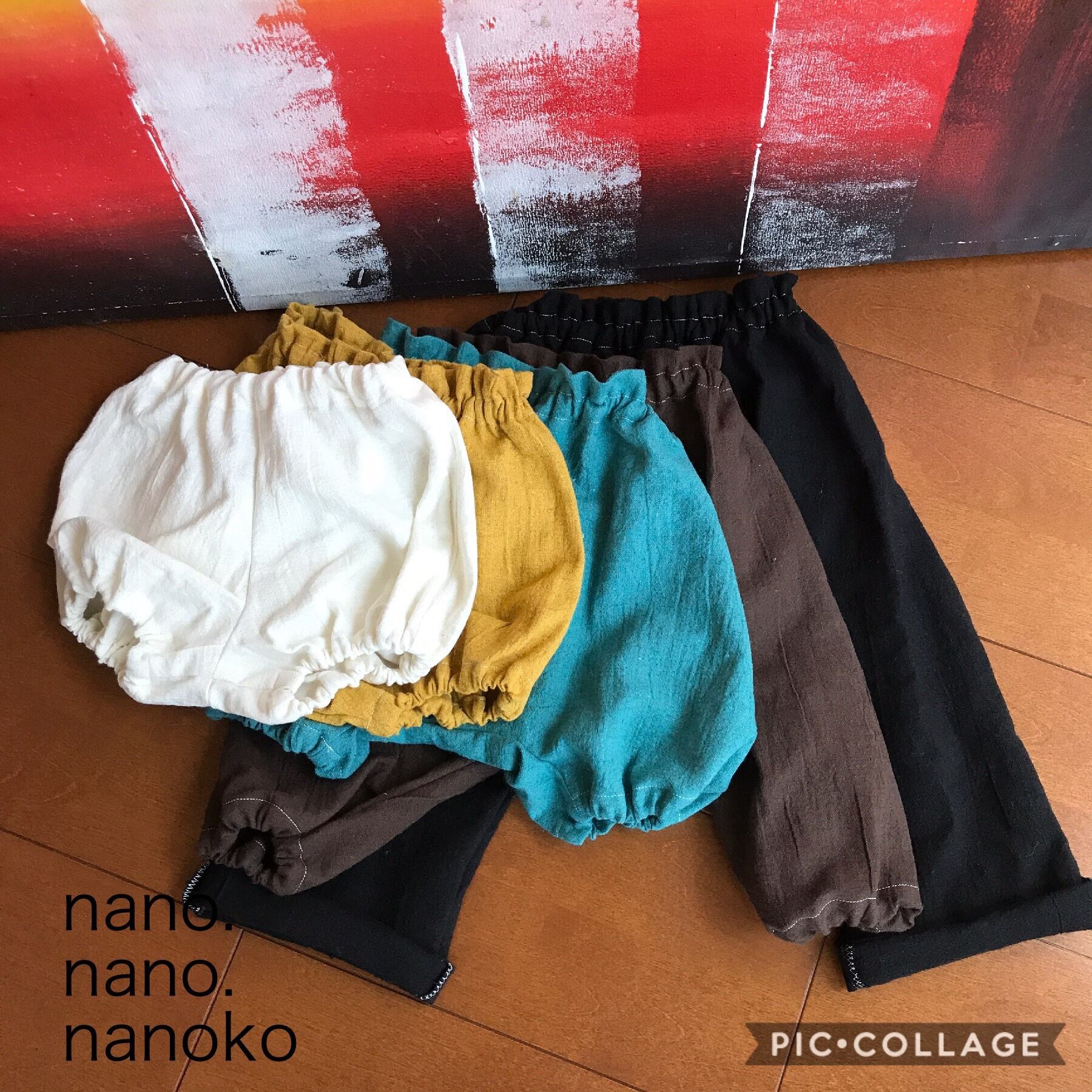 選べるカラー ブルマ コットンリネン シンプルブルマ | nano.nano.nanoko