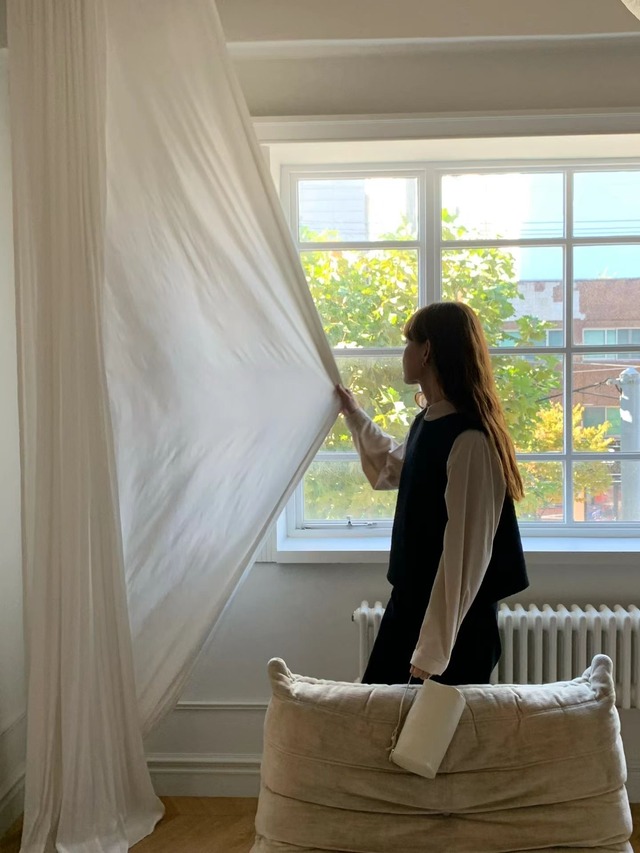 (予約) LIFFEY / Corduroy blouse 2color