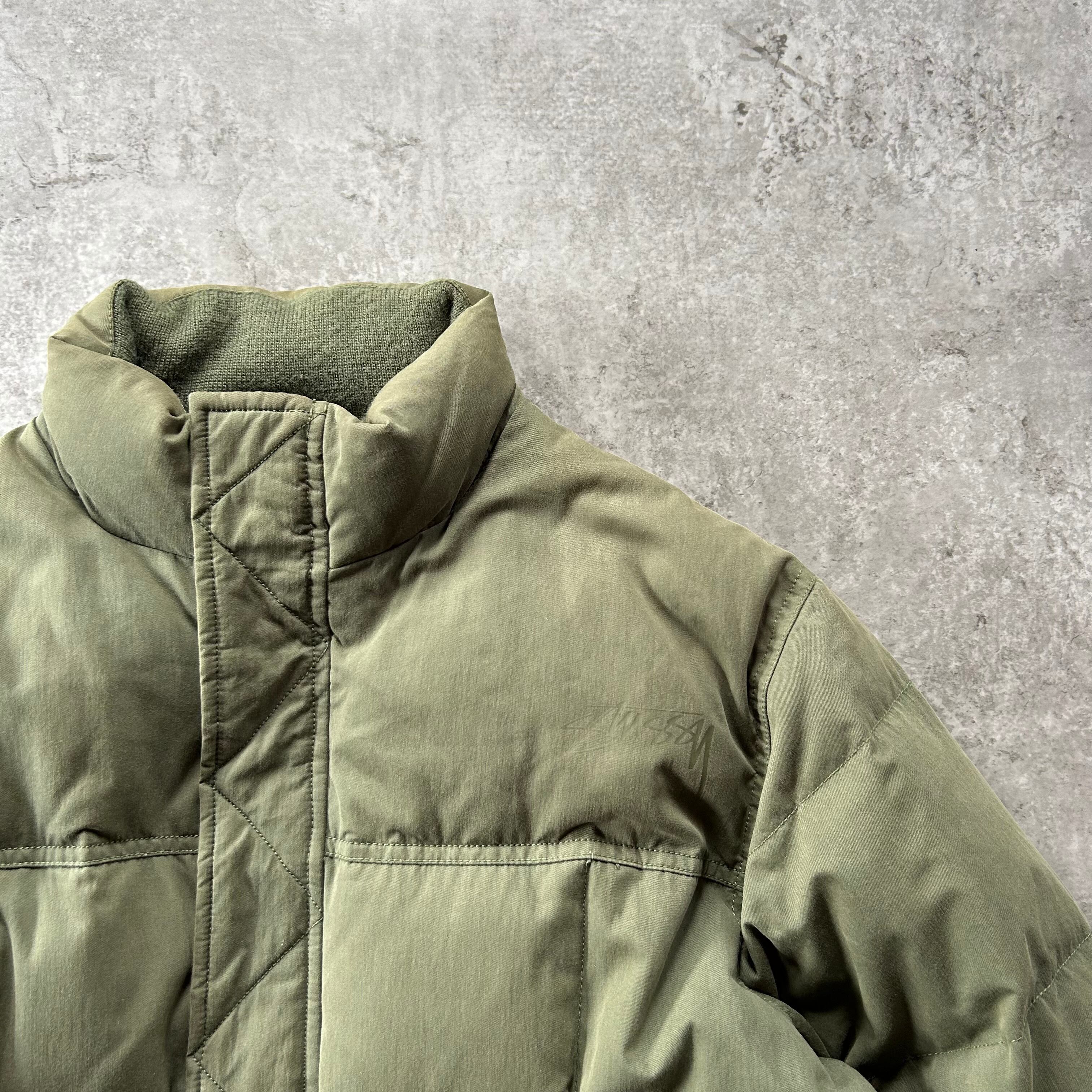 90s00s オールドステューシー ダウンジャケット オリーブ L | 東京準備室