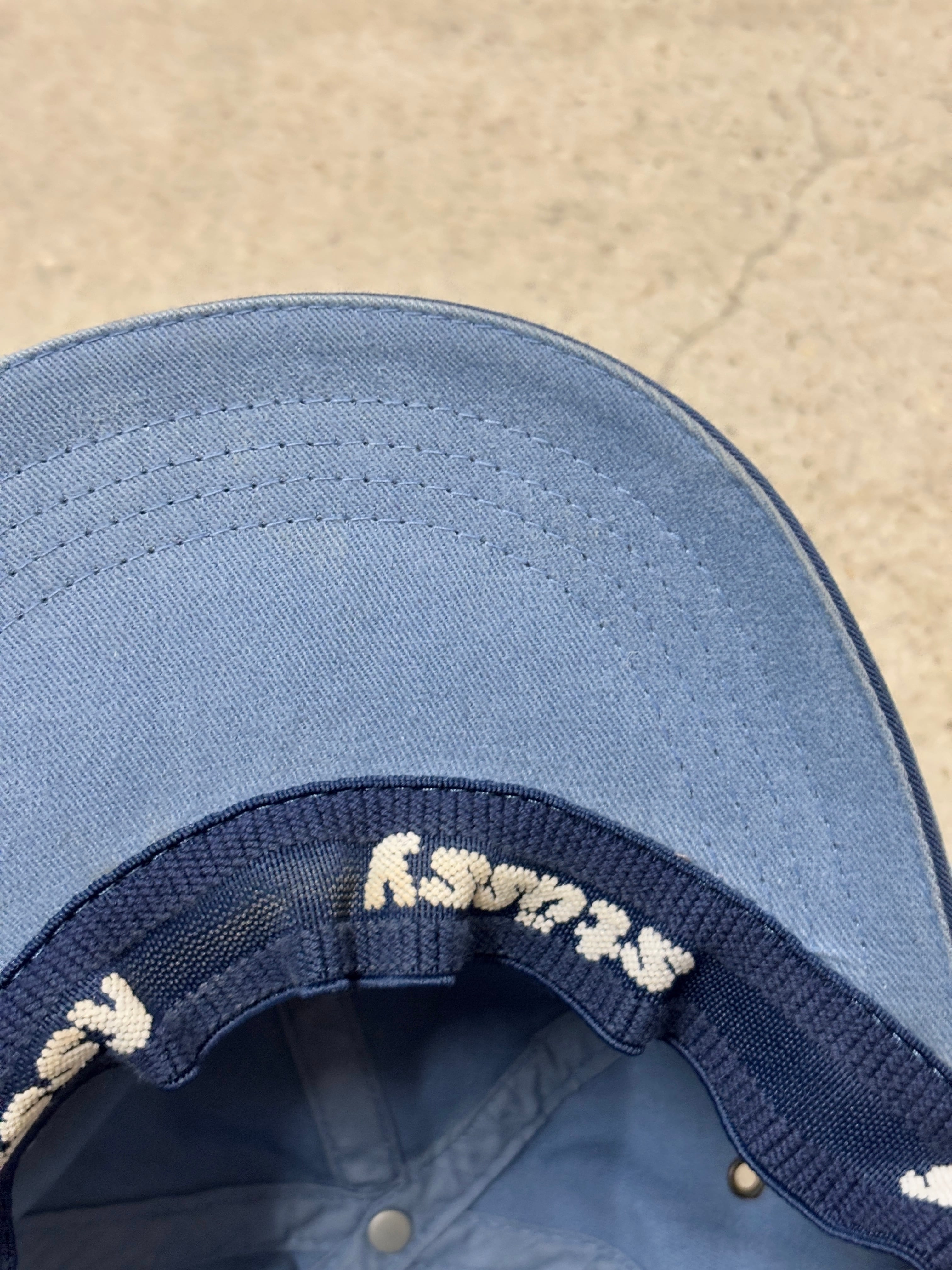90～00s OLD STUSSY Logo patch Cap/紺タグ/S-M/ロゴパッチキャップ/6