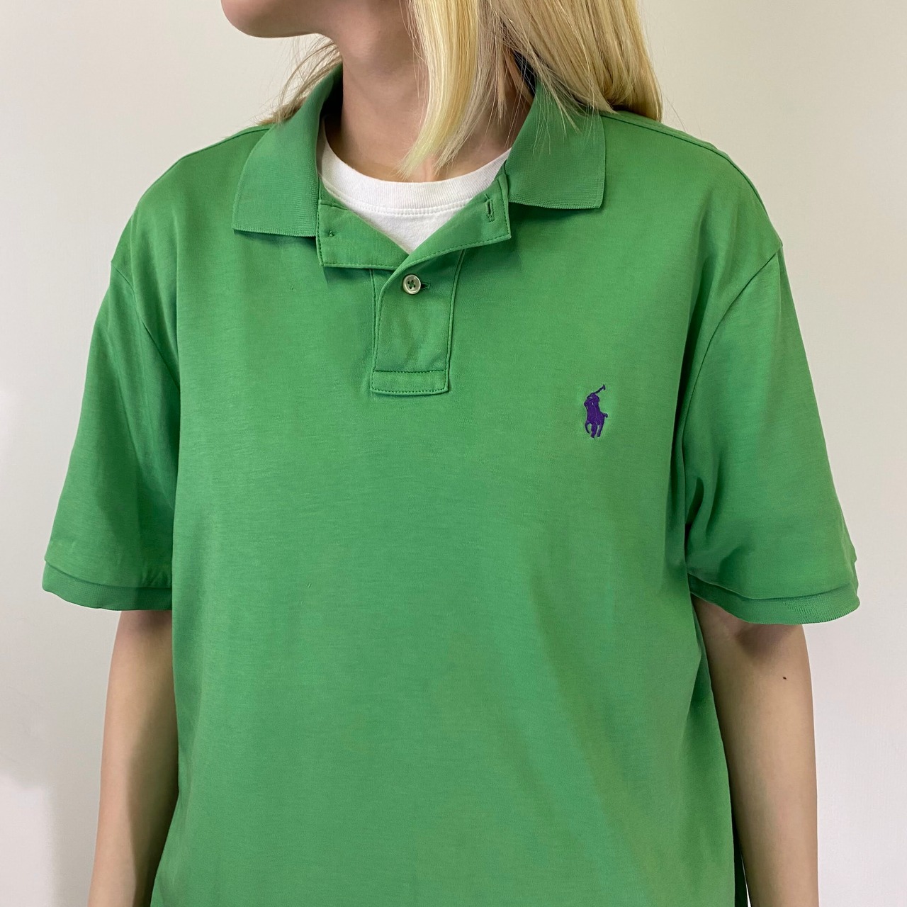 Polo Ralph Lauren ポロ ラルフローレン Tシャツ地 ポロシャツ メンズM 