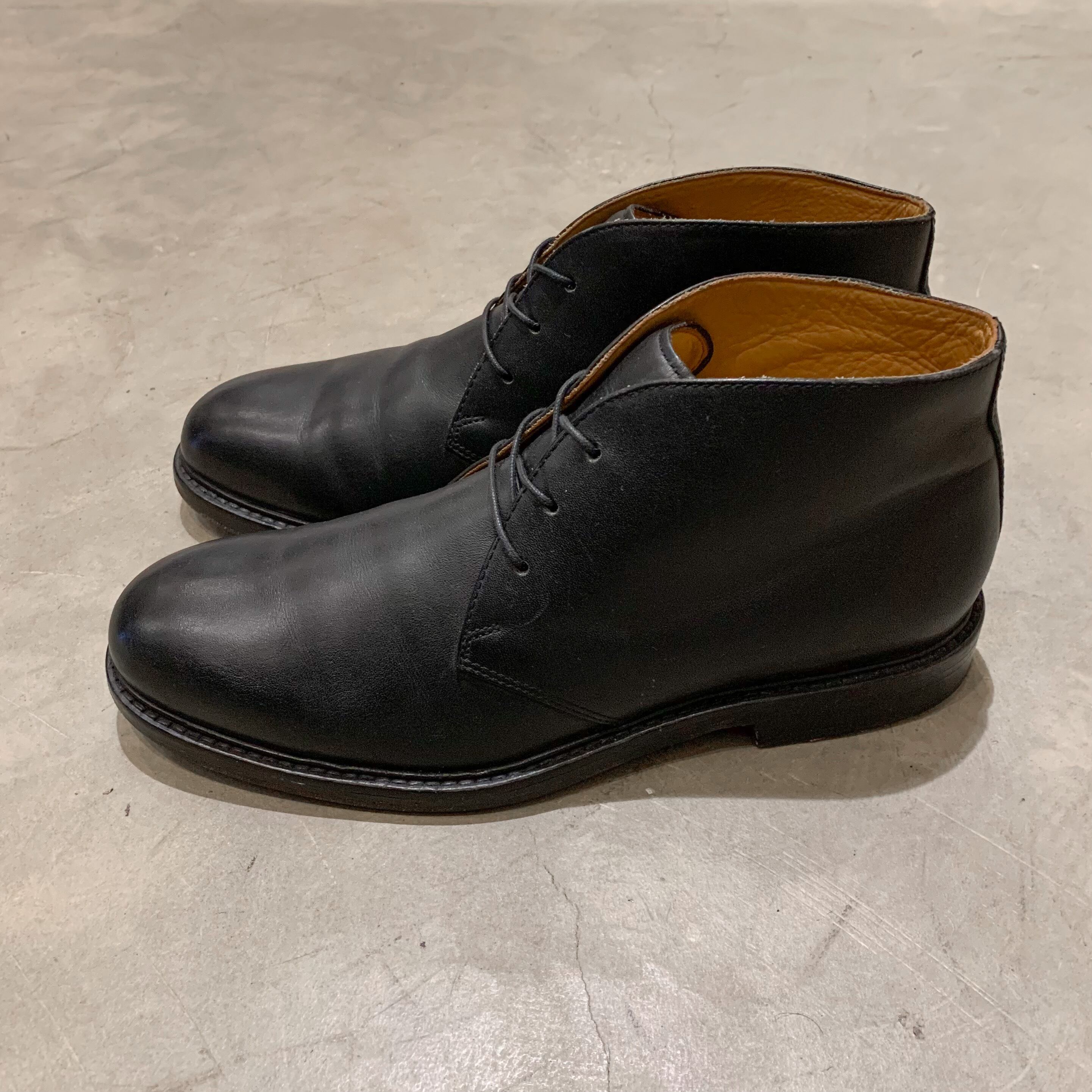 Polo Ralph Lauren Leather Chukka Boots Black / ラルフローレン