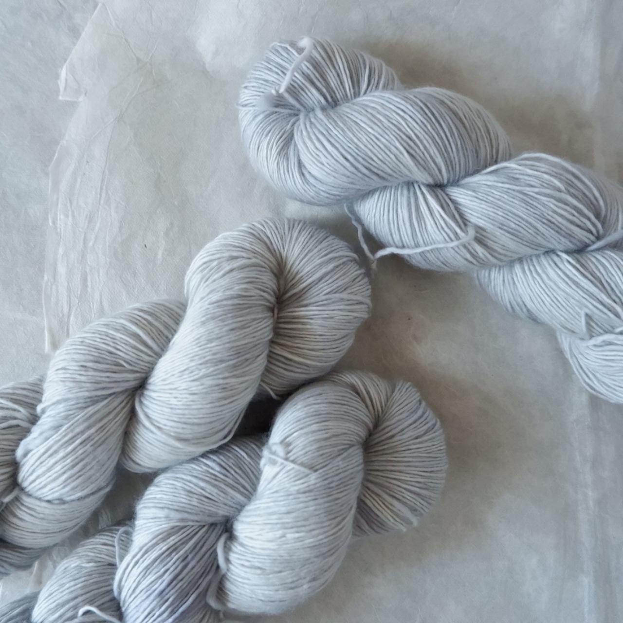 【受注販売:12月発送(数量限定)】Hiekka 糸セット②曇り空 サイズ1&2*送料込み*先着プレゼントあり・画像6