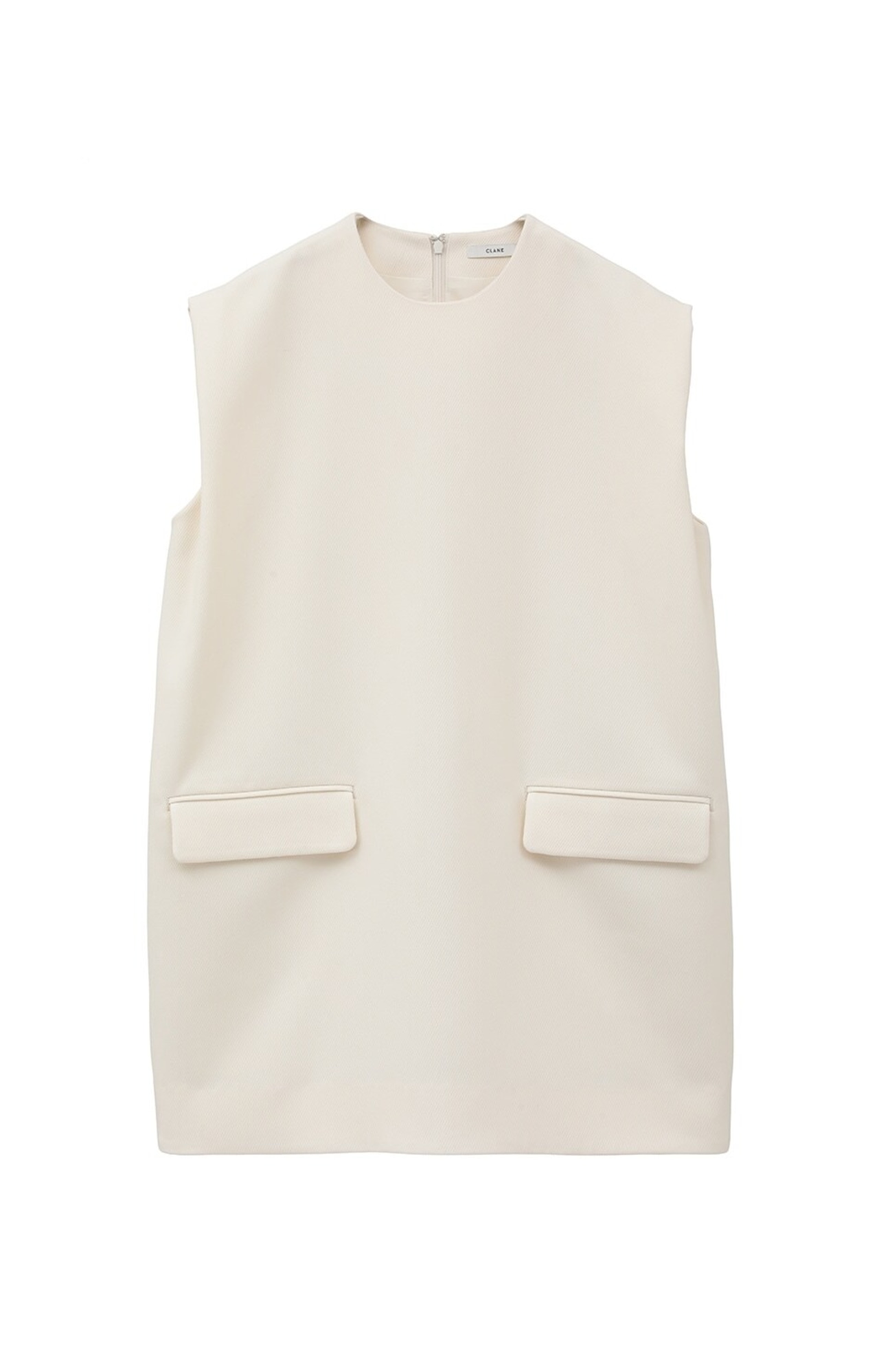 CLANE クラネ　SLEEVELESS LONG COCOON TOPS