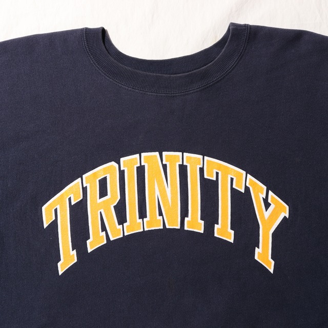 美品 2XL 80s USA リバースウィーブ チャンピオン ネイビー スウェット