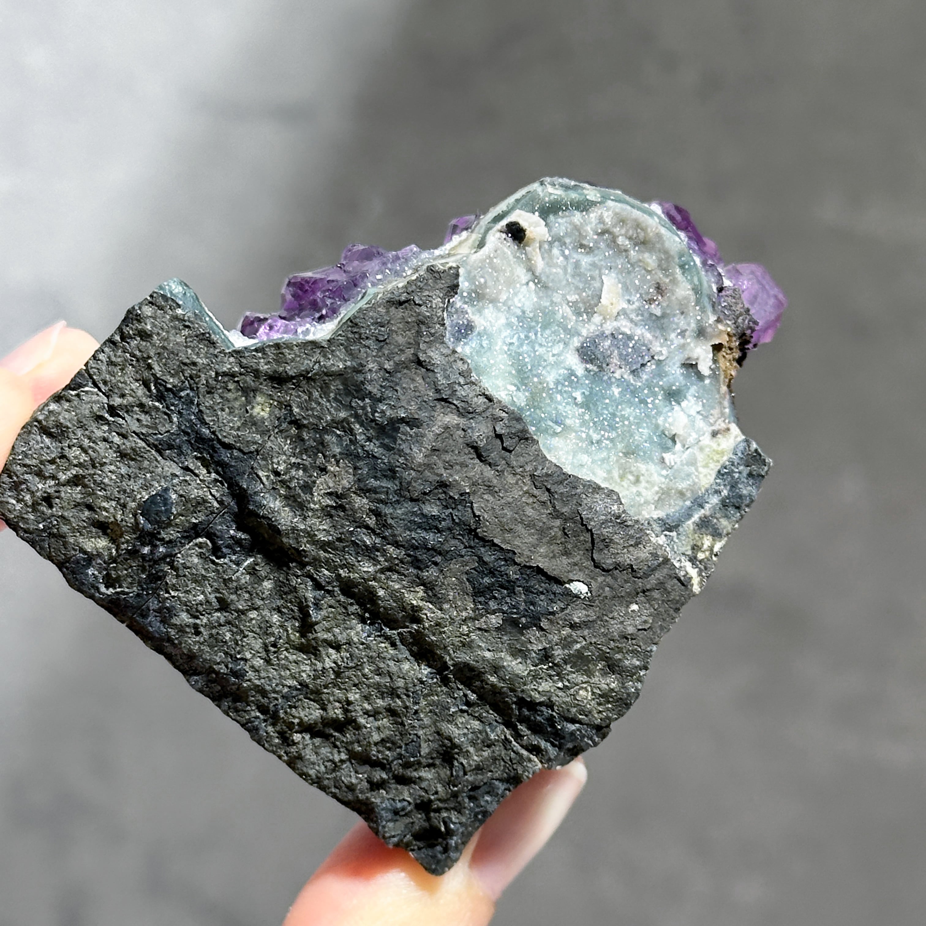 高品質】天使の指紋◎ウルグアイ産アメジスト 原石74◇ Amethyst