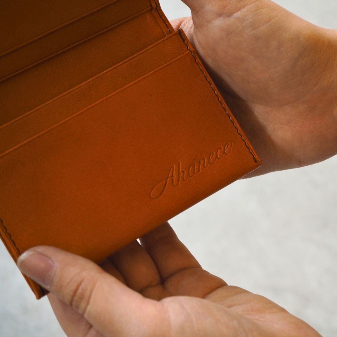 栃木レザー】本革名刺入れ（20枚収納可能）〈Leather Business card